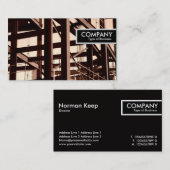 Rand Label - staalconstructie Lijst (Voorkant / Achterkant)