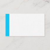 Rand - Licht blauw Visitekaartje (Achterkant)