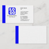 Rand (Logo) - blauw Visitekaartje (Voorkant / Achterkant)