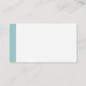 Rand (Logo) - Licht Blauw Groen Visitekaartje (Achterkant)