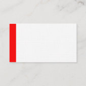 Rand (Logo) - rood Visitekaartje (Achterkant)