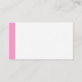 Rand (Logo) - Roze Visitekaartje (Achterkant)