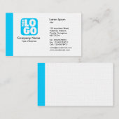 Rand (Logo) - Sky Blue Visitekaartje (Voorkant / Achterkant)