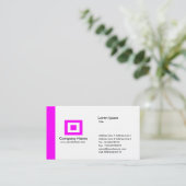 Rand - Magenta Visitekaartje (Staand voorkant)