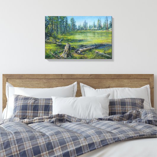 "Rand Marshes" Canvas Afdruk (Insitu (Slaapkamer))