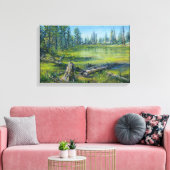 "Rand Marshes" Canvas Afdruk (Insitu (Woonkamer))