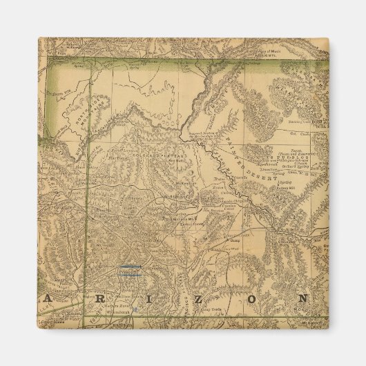 Rand McNally's Arizona Magneet (Voorkant)