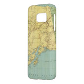 Rand McNally's kaart van Alaska Case-Mate Samsung Galaxy Hoesje (Achterkant Links)