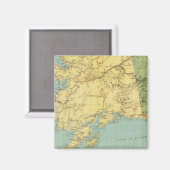 Rand McNally's kaart van Alaska Magneet (Voorkant / Achterkant)