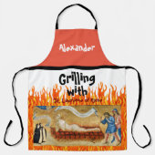 Rand met St. Lawrence All-Over Print Apron Schort (Voorkant)