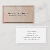 Rand Minimalist | Textuur Zakelijk Visitekaartje (Voorkant / Achterkant)