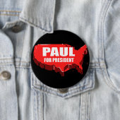 RAND PAUL 2012 RONDE BUTTON 4,0 CM (In situ)