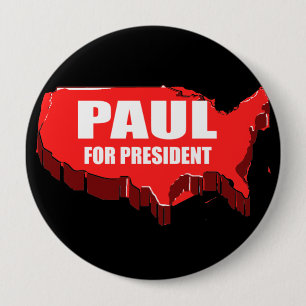 RAND PAUL 2012 RONDE BUTTON 4,0 CM