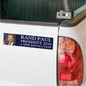 RAND PAUL 2016 BUMPERSTICKER (Op Truck)