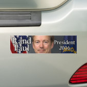 Rand Paul 2016 Bumpersticker (Op auto)