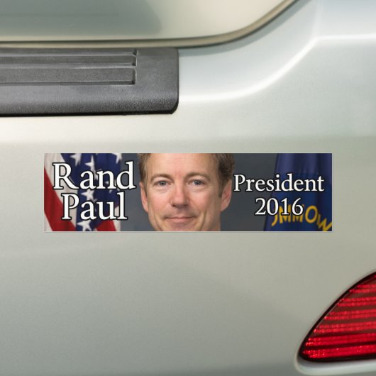 Rand Paul 2016 Bumpersticker (Op auto)