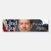 Rand Paul 2016 Bumpersticker (Voorkant)