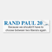 Rand Paul 2016 Bumpersticker (Voorkant)