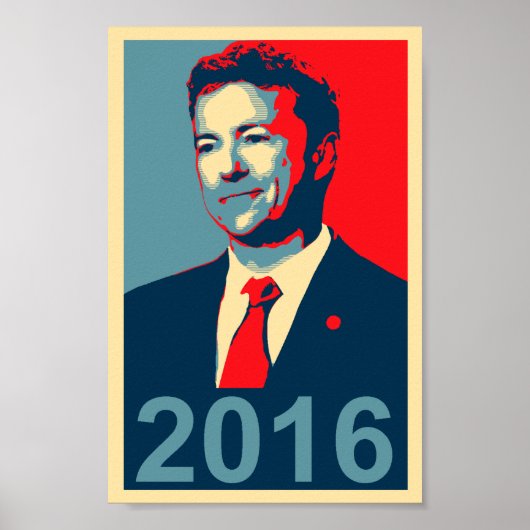 Rand Paul 2016 Obama Style Poster (Voorkant)