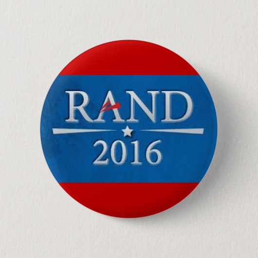 Rand Paul 2016 Ronde Button 5,7 Cm (Voorkant)