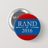 Rand Paul 2016 Ronde Button 5,7 Cm (Voorkant /achterkant)