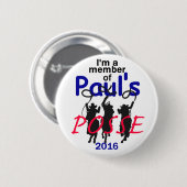 Rand Paul 2016 Ronde Button 5,7 Cm (Voorkant /achterkant)