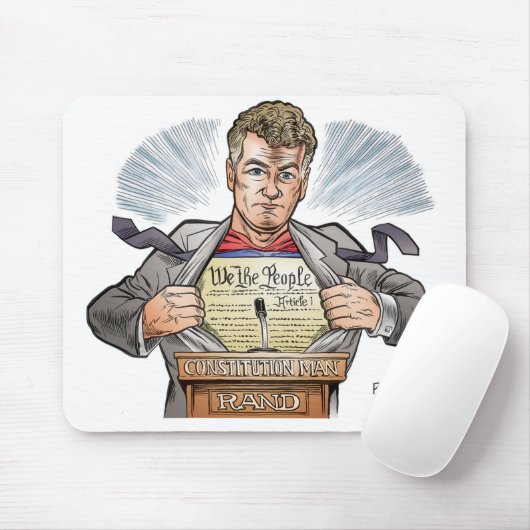 Rand Paul ConstituMan Mousepad Muismat (Met muis)