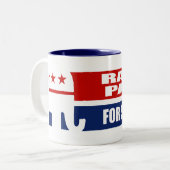 RAND PAUL FOR SENATE TWEEKLEURIGE KOFFIEMOK (Voorkant links)