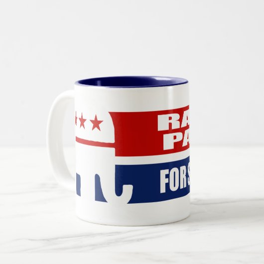 RAND PAUL FOR SENATE TWEEKLEURIGE KOFFIEMOK (Voorkant links)