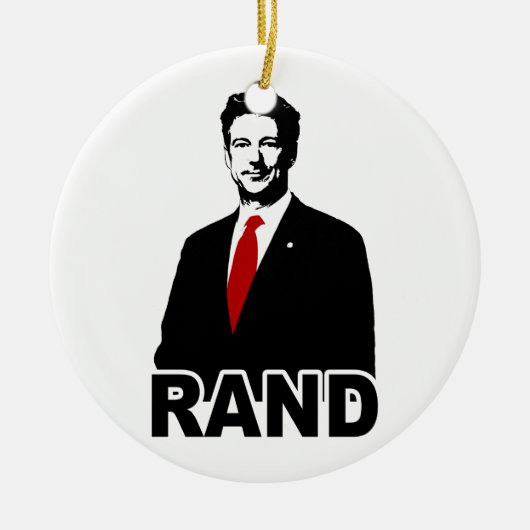Rand Paul Keramisch Ornament (Voorkant)