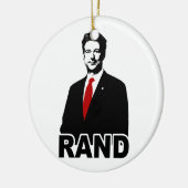 Rand Paul Keramisch Ornament (Links)