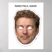 Rand Paul Mask Poster (Voorkant)