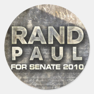 Rand Paul Ronde Sticker