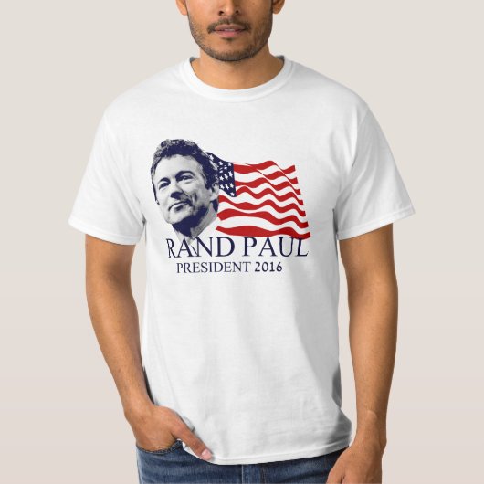 Rand Paul voor President 2016 T-shirt (Voorkant)