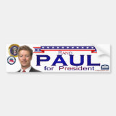 Rand Paul voor President Bumpersticker (Voorkant)
