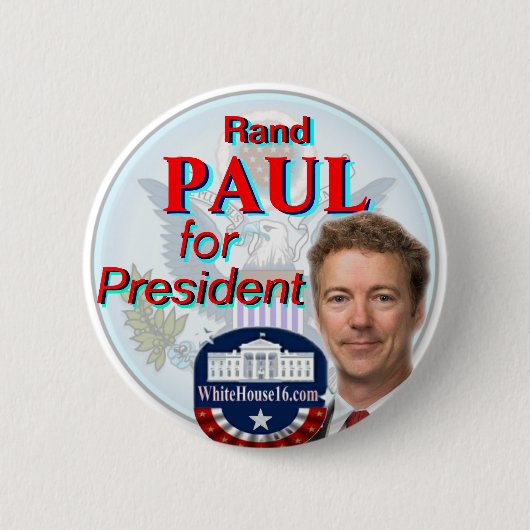 Rand Paul voor President Great Seal Button (Voorkant)