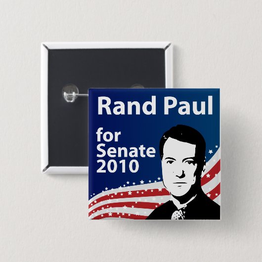 Rand Paul voor Senaat 2010 Button (Voorkant /achterkant)