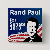 Rand Paul voor Senaat 2010 Button (Voorkant)
