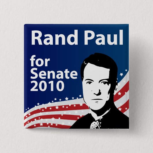 Rand Paul voor Senaat 2010 Button (Voorkant)