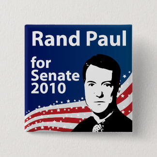 Rand Paul voor Senaat 2010 Button