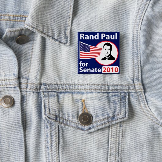 Rand Paul voor Senaat 2010 Button (In situ)
