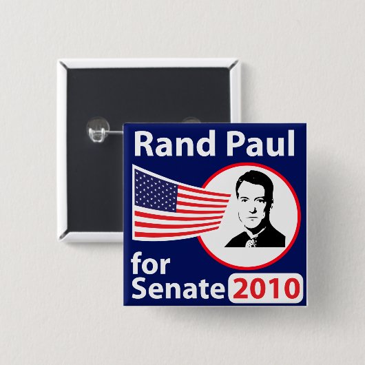Rand Paul voor Senaat 2010 Button (Voorkant /achterkant)