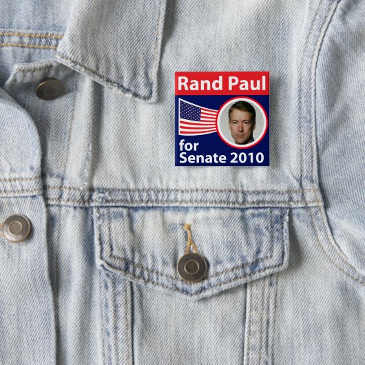 Rand Paul voor Senaat 2010 Button (In situ)