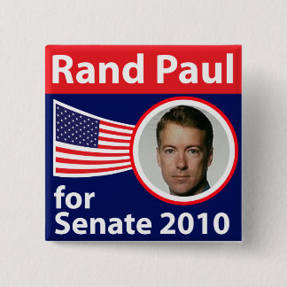 Rand Paul voor Senaat 2010 Button