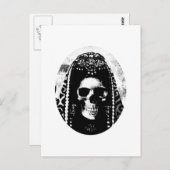 Rand Reaper Skull Design Briefkaart (Voorkant / Achterkant)