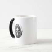 Rand Reaper Skull Design Magische Mok (Voorkant links)