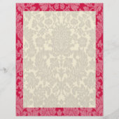 Rand Rode Damask (Voorkant)