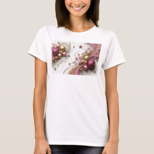 Rand Rode KERSTBlij Kledingkunst T-shirt
