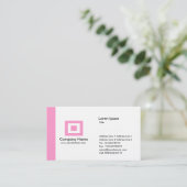 Rand - Roze Visitekaartje (Staand voorkant)