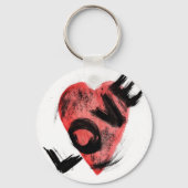 Rand sleutelhanger met edgy grunge hart – Modern u (Achterkant)